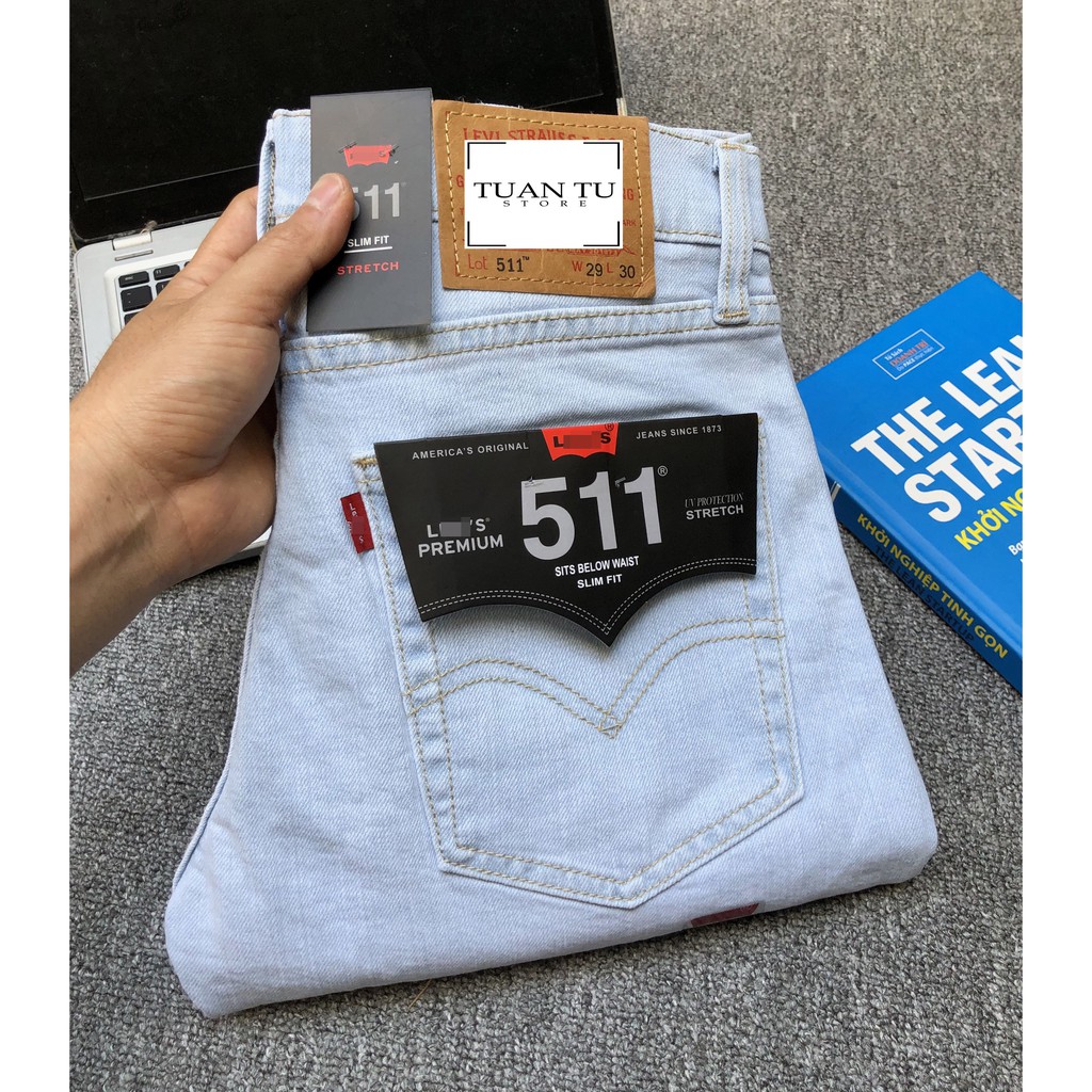 Quần Jeans Levis 511 made in cambodia-T15
