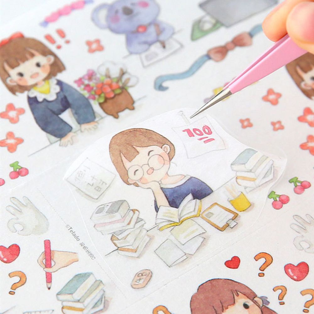 Nhíp Thẳng / Cong Bằng Thép Không Gỉ Đa Năng Dùng Trang Trí Sổ Tay Diy