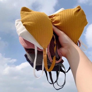 Áo Bra Nữ, Áo Bra Tăm Thắt Nơ Mút Nâng Ngực Hot Bikini 9932 { A329 }