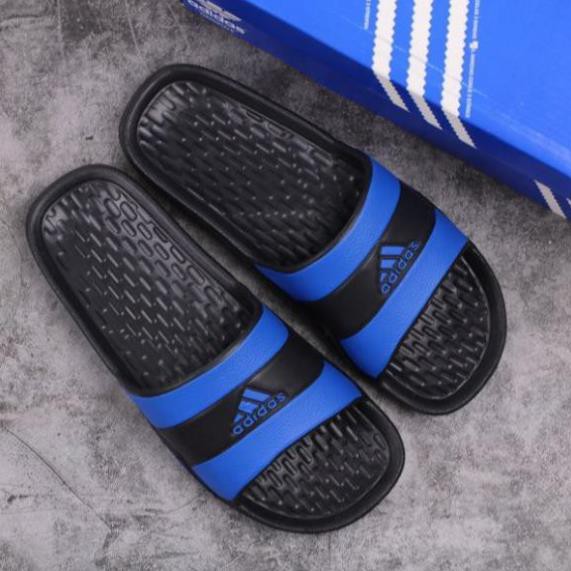 Dép Đúc Adidas thể thao xanh đen