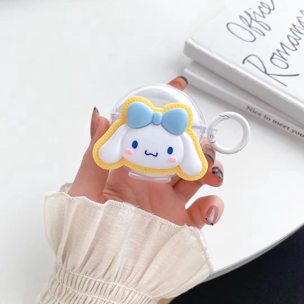 DISNEY Vỏ Bảo Vệ Hộp Sạc Tai Nghe Samsung Galaxy Buds Pro Buds 2 D10 / PI / J6 / Q33 / F9 / T2 Lenovo HT38 Trong Suốt Họa Tiết Hoạt Hình Dễ Thương