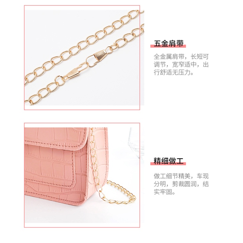 [Hàng Mới Về] Túi đeo chéo mini dây ngọc thời trang nữ siêu tiện lợi phong cách Hàn Quốc E686