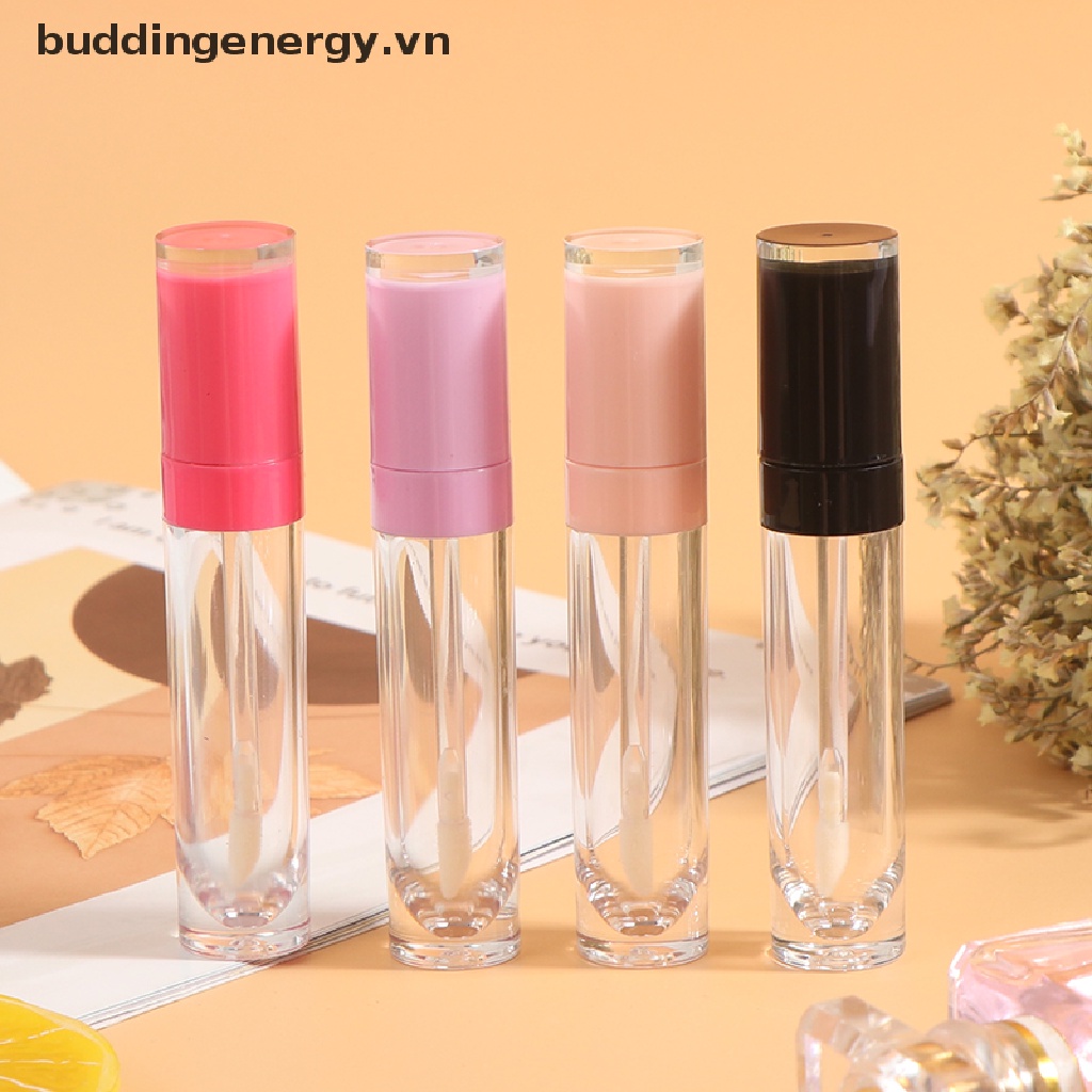 Son Môi Rỗng Bằng Nhựa Trong Suốt Dung Tích 8ml Thiết Kế Dễ Thương