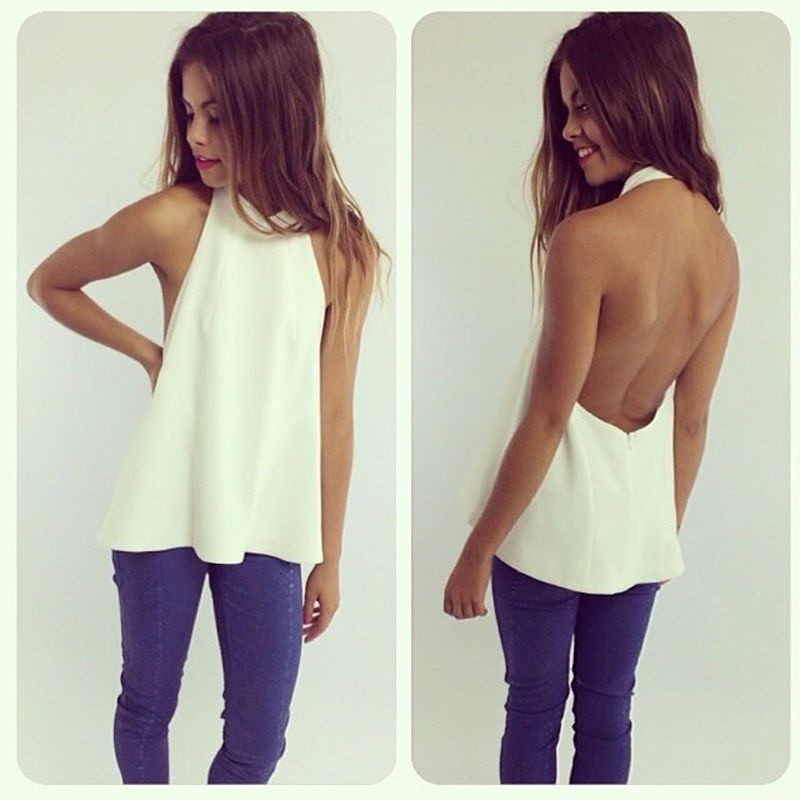 ☛☏❤2015 Fashion Women Summer Loose Casual Chiffon Sleeveless Vest Shirt Top Blouse | BigBuy360 - bigbuy360.vn