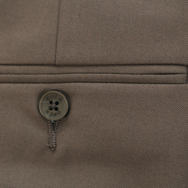 Quần tây Nam Owen Polyester Trendy Nâu - QD23457