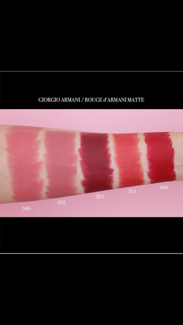 [SALE 40%] Son thỏi Armani Rouge D’Armani màu 102, 201, 400, 401