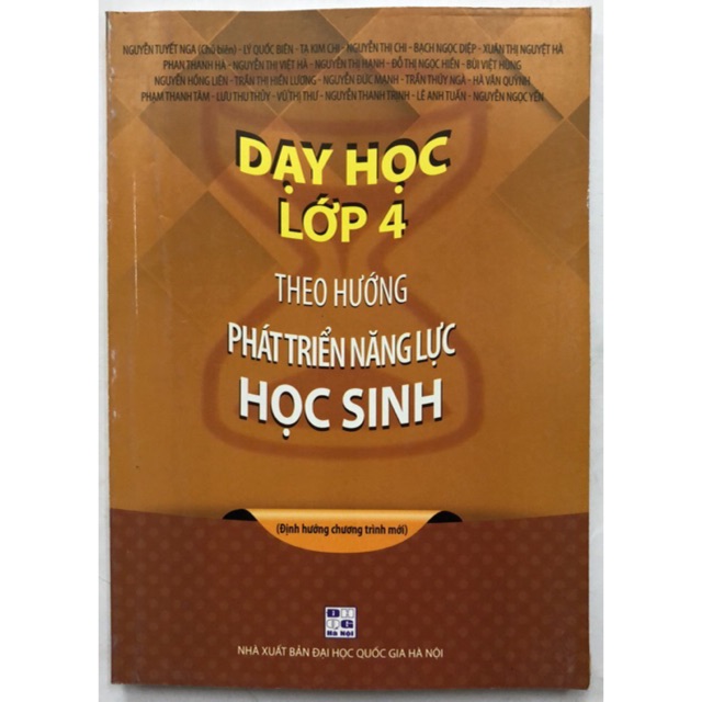 Sách - Dạy học lớp 4 theo hướng phát triển năng lực học sinh (Định hướng chương trình mới )