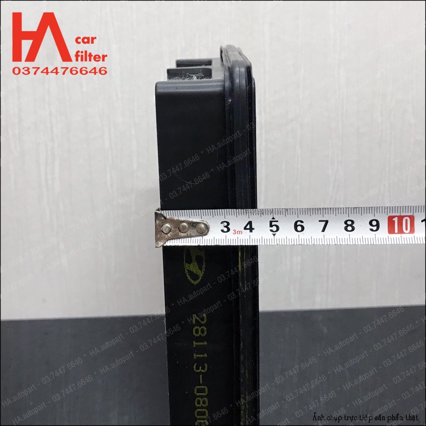 Lọc gió động cơ Tucson đời 2004 - 2009, Sportage đời 2004 - 2010. Mã phụ tùng 28113-08000