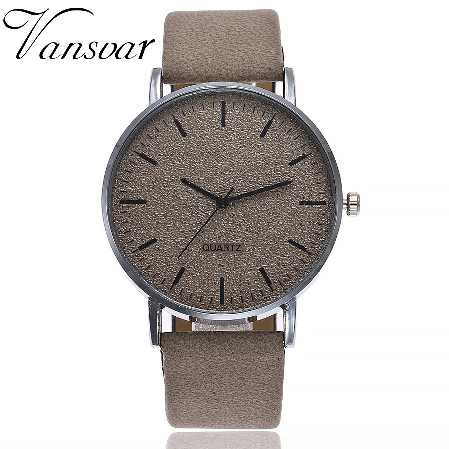 Đồng hồ đeo tay quartz mặt tròn thời trang thanh lịch cho nữ | BigBuy360 - bigbuy360.vn