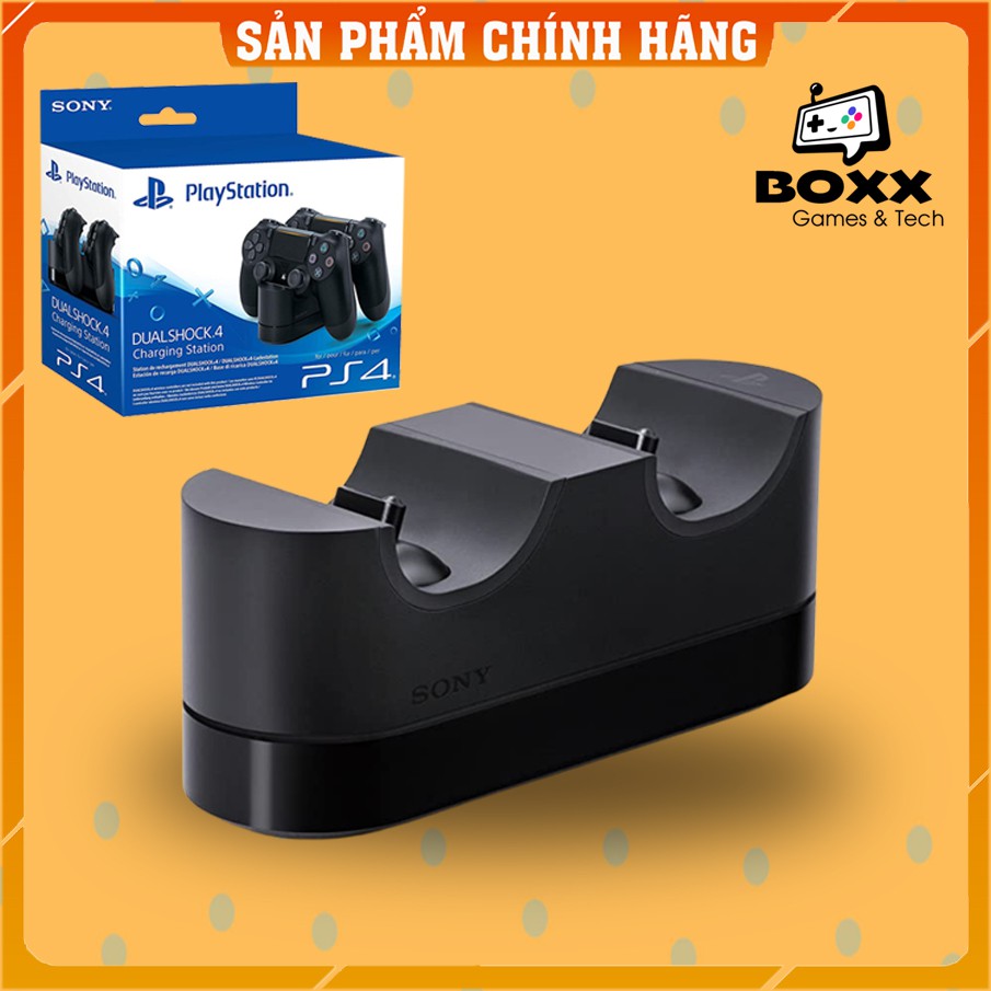 Dock sạc tay cầm PS4 chính hãng Sony, Đế sạc tay cầm PS4 Sony