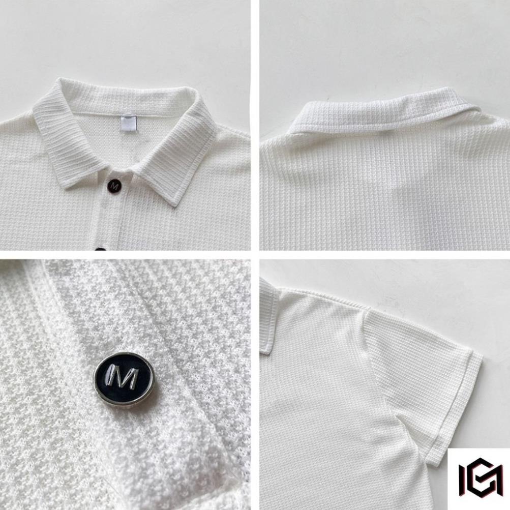 Áo Polo Nam CHUMI áo thun polo from rộng cổ bẻ unisex thời trang cao cấp Hàn Quốc AT311