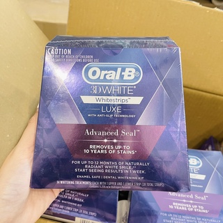 Miếng dán trắng răng oralb