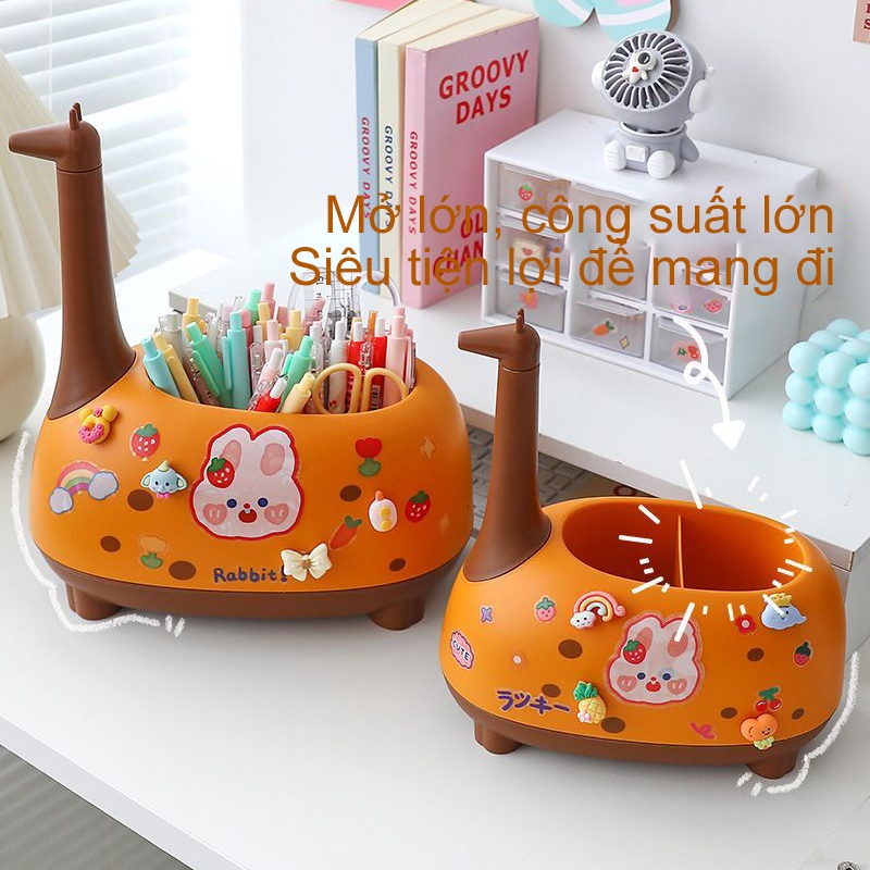 Ống Đựng Bút Để Bàn Hình Hươu Cao Cổ Dễ Thương Sáng Tạo năng để bàn dễ thương hộp đựng bút dễ thương đồ dùng học tập văn phòng phẩm Lọ đựng bút để bàn làm việc hộp để bút