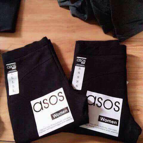 Quần Legging Lửng Nâng Mông Asos Kèm Túi Zip