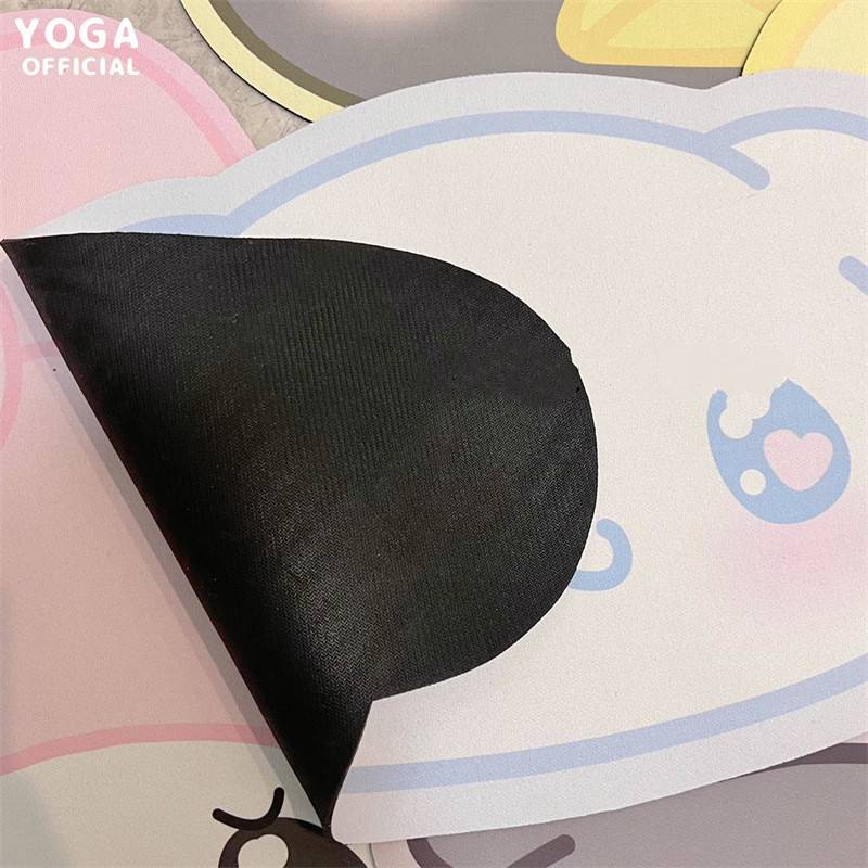 Sanrio Tấm Thảm Chùi Chân Thấm Hút Tốt In Họa Tiết Hoạt Hình Kuromi Melody Cinnamoroll PomPomPurin Đáng Yêu