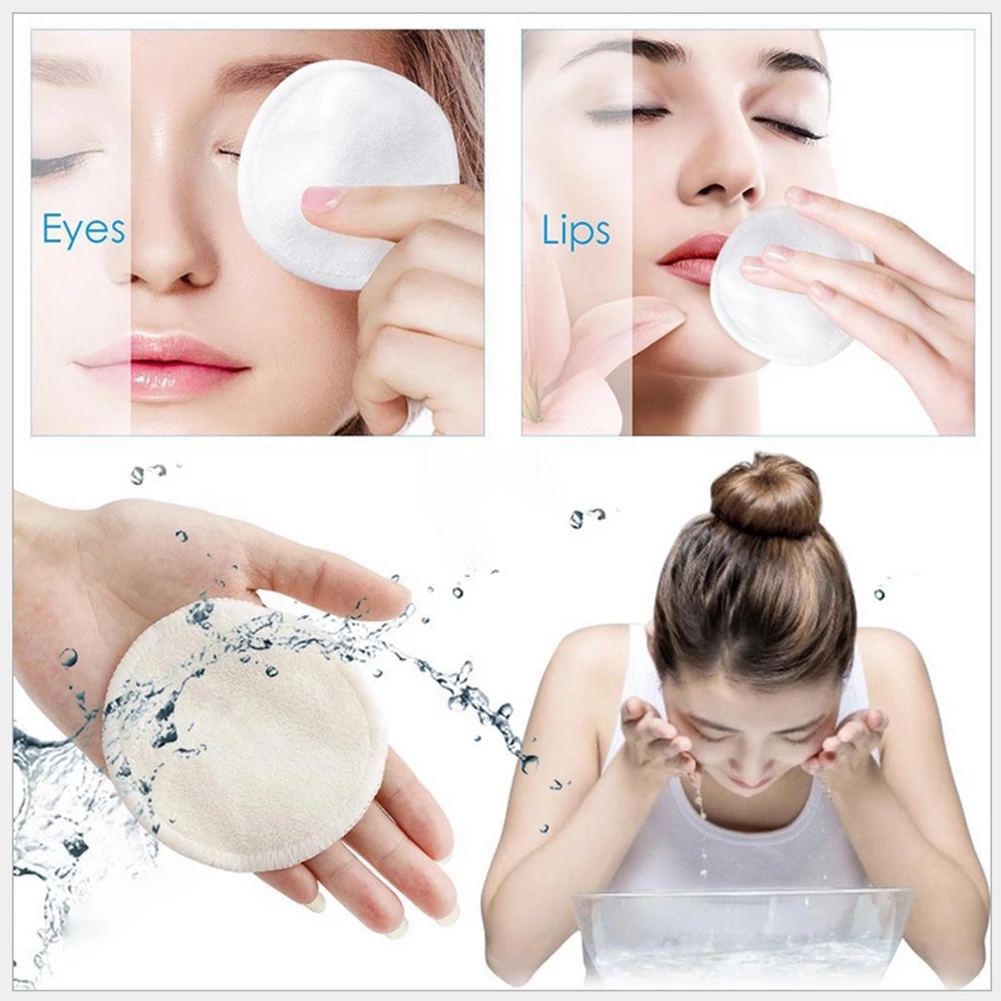 [Hàng mới về] Miếng bông tẩy trang mềm mại có thể tái sử dụng
