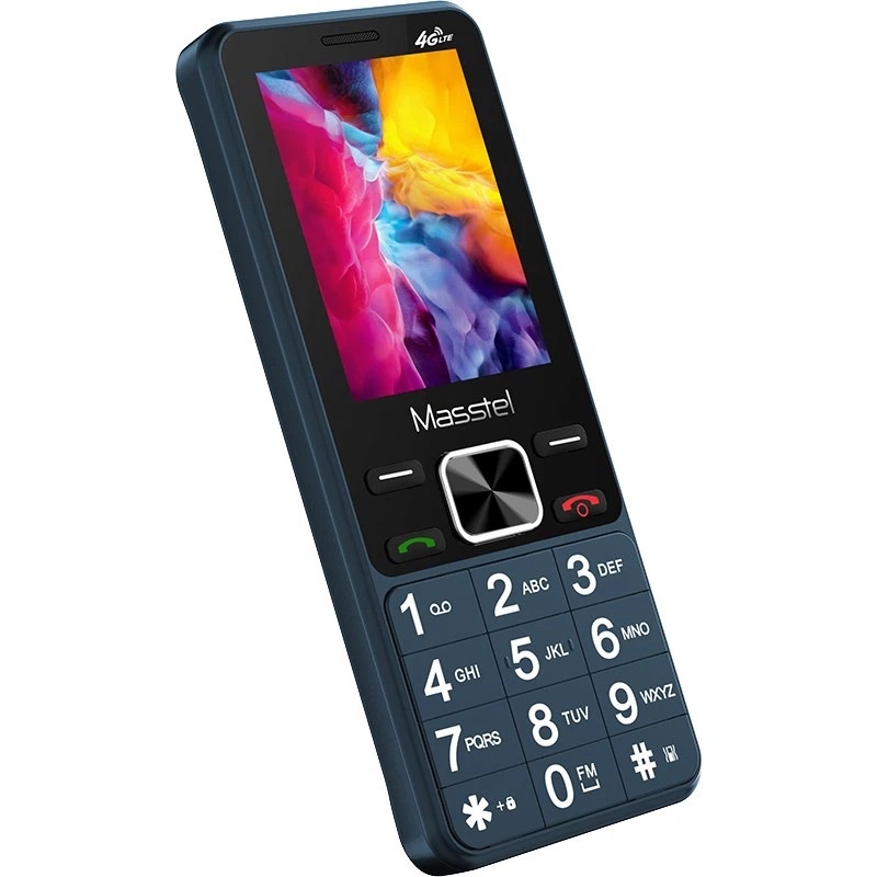 Điện thoại Masstel iZI 25 4G , Phím bấm to,Màn hình lớn - Hàng chính hãng