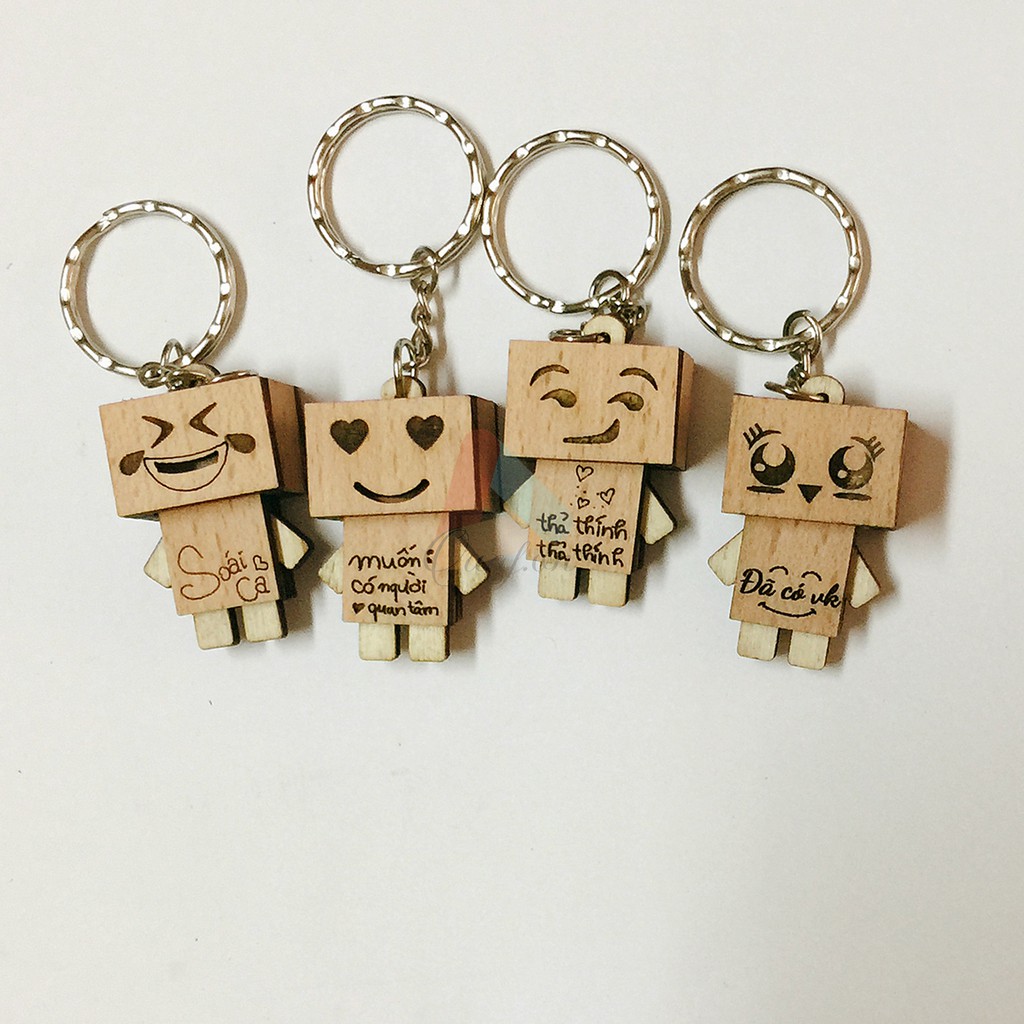 (Combo 100) Móc khóa Danbo sắc thái