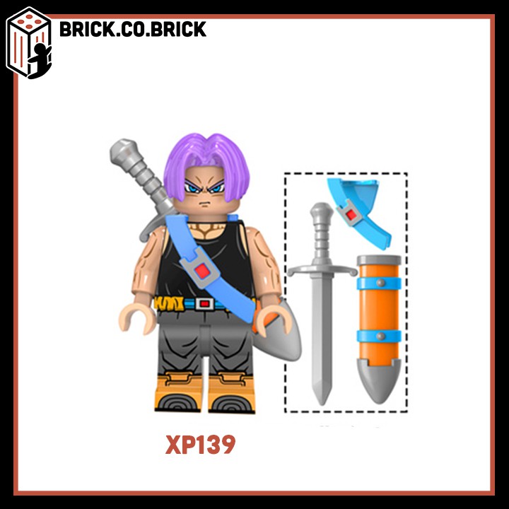 Lego Trunks Đồ Chơi Lắp Ráp Mô Hình Nhân Vật Bảy Viên Ngọc Rồng - Dragon Ball KT1020