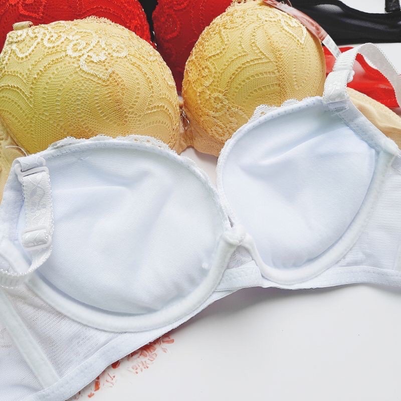 ÁO NGỰC SIÊU NÂNG DÀY 7CM CUP B LOẠI 1 BÔNG HỒNG