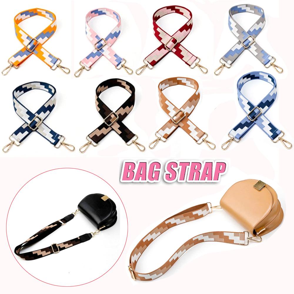 1 Dây Đeo Túi Xách / Đeo Chéo Màu Cầu Vồng Điều Chỉnh Được Back2Lilife