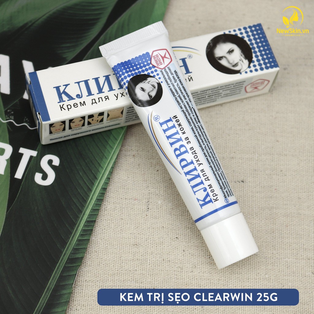 Kem Mờ Sẹo Klirvin Chính Hãng Của Nga 25g