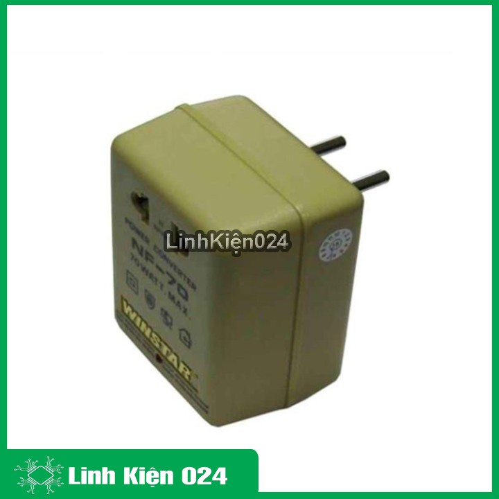 Bộ Chuyển Đổi Điện Winstar NF-70 220VAC- 110VAC 70W