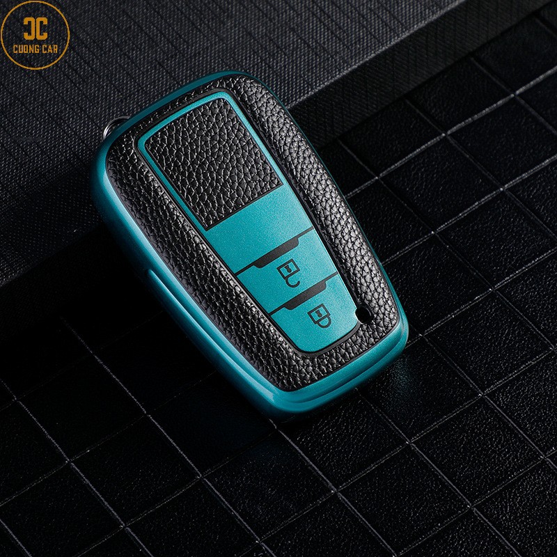 Ốp khóa xe Toyota Camry, Fortuner, Toyota Crolla Cross, Altis  - Chất liệu Da TPU