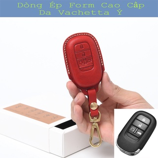 Bọc chìa khóa honda civic 2022 💎da thật 100%💎 ốp chìa khóa honda bao da chìa khóa civic honda mint leather