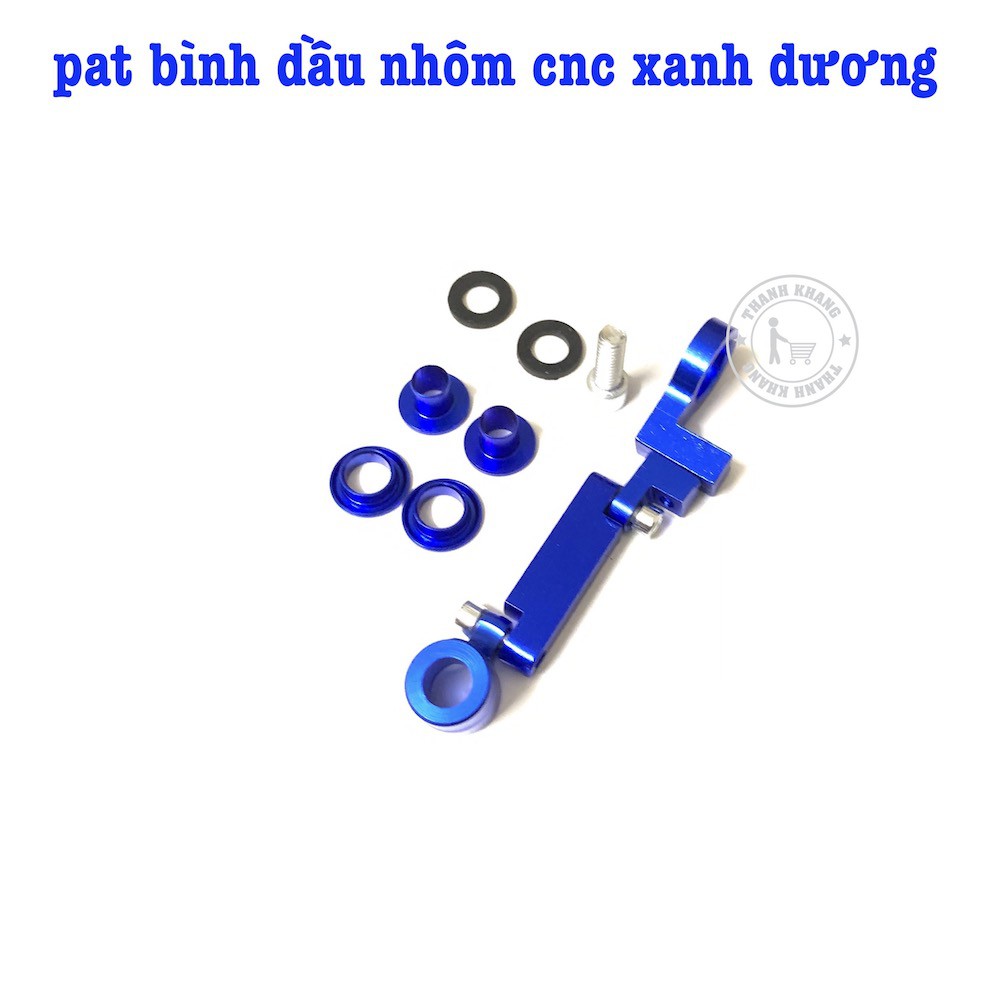 Pat bình dầu nhôm cnc màu xanh dương thanh khang 006001706