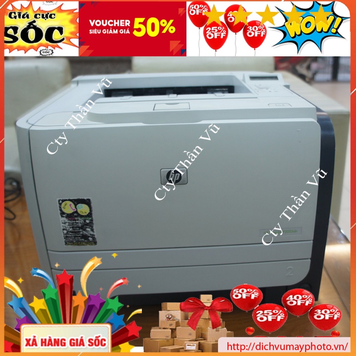Máy in cũ có đảo chiều tự động HP 2055D 2055dn hàng bền hộp mực to in 2.000 trang in có bảo hành Kholinhkienmayin