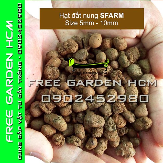 BAO 50dm3  ĐẤT NUNG SFARM/ SỎI NHẸ