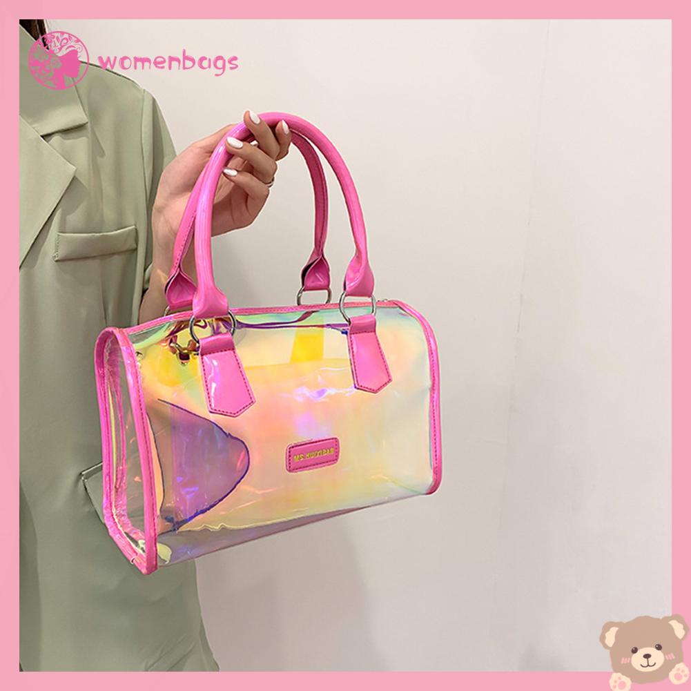 ✿ Wb ✿ Túi Xách Nhựa PVC Trong Suốt Thời Trang Mùa Hè Cho Nữ✿
