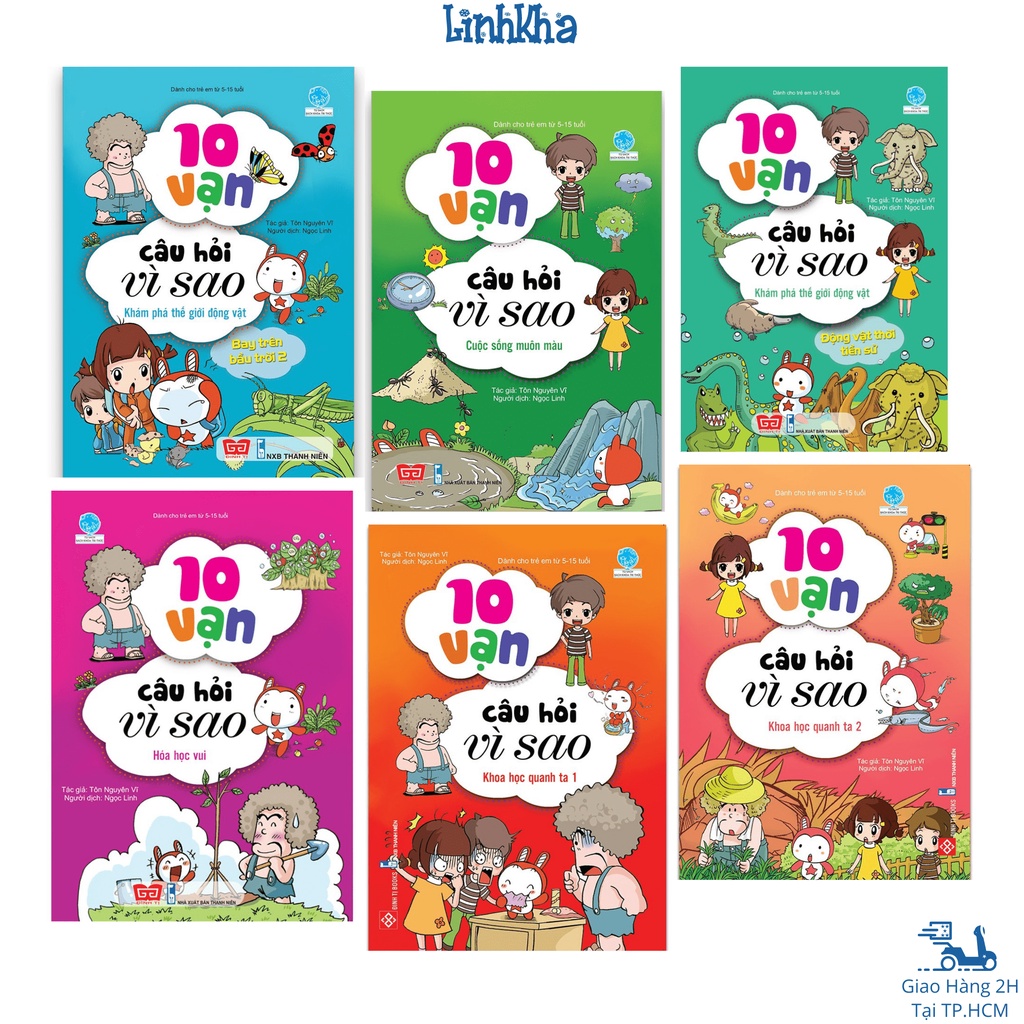 Truyện Tranh Thiếu Nhi - 10 Vạn Câu Hỏi Vì Sao - Đinh Tị - LinhKha