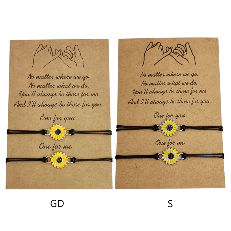 Set 2 Vòng Tay Tình Bạn Dễ Thương