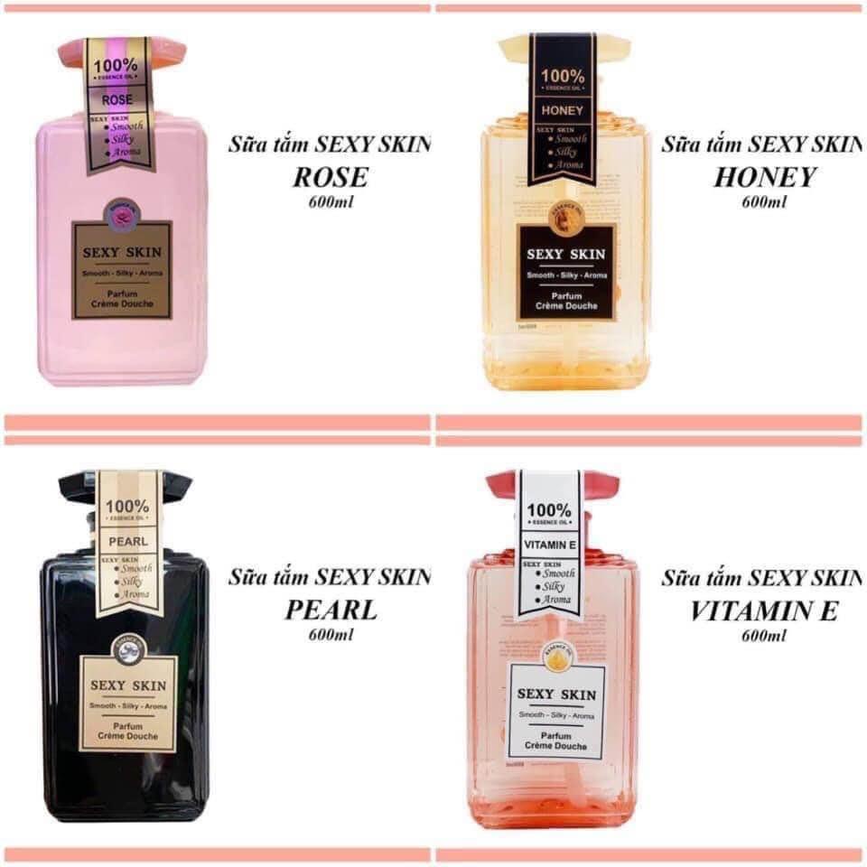 Sữa Tắm Hương Nước Hoa Sexy Skin 600ML