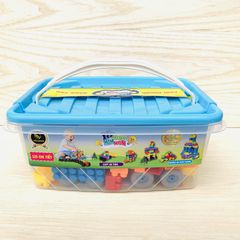 Đồ Chơi Xếp Hình Xây Dựng Có Hộp Đựng Tiện Lợi ,An Toàn Cho Bé