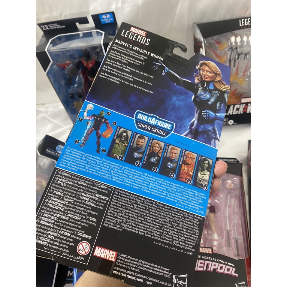 Mô hình Marvel Legends Invicible Woman Fantastic Four