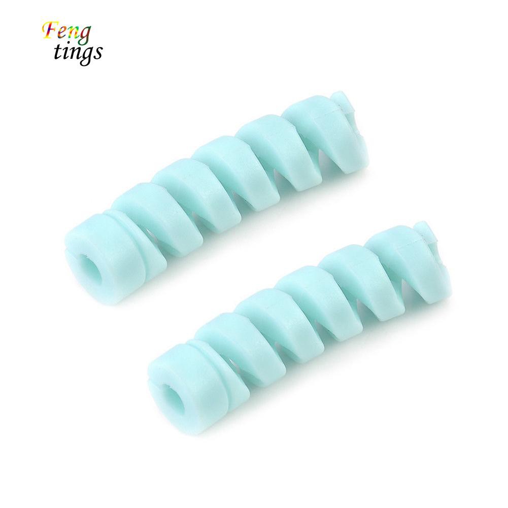 4 Thanh quấn bảo vệ dây cáp USB hình xoắn ốc tiện dụng