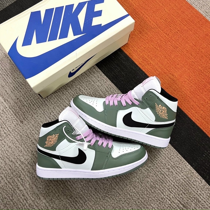 GIÀY JD1 MID GREEN LAI AU