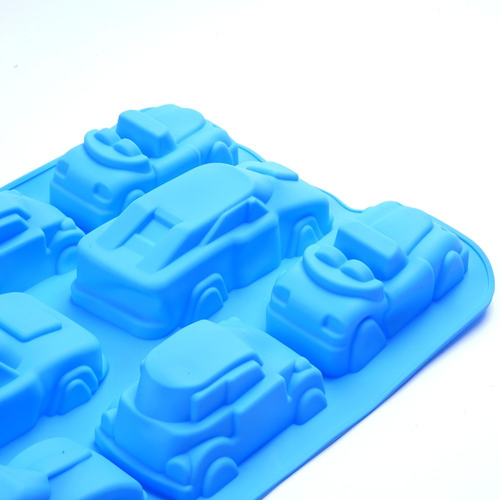 Khuôn silicone nướng bánh 8 ô hình xe Jeep