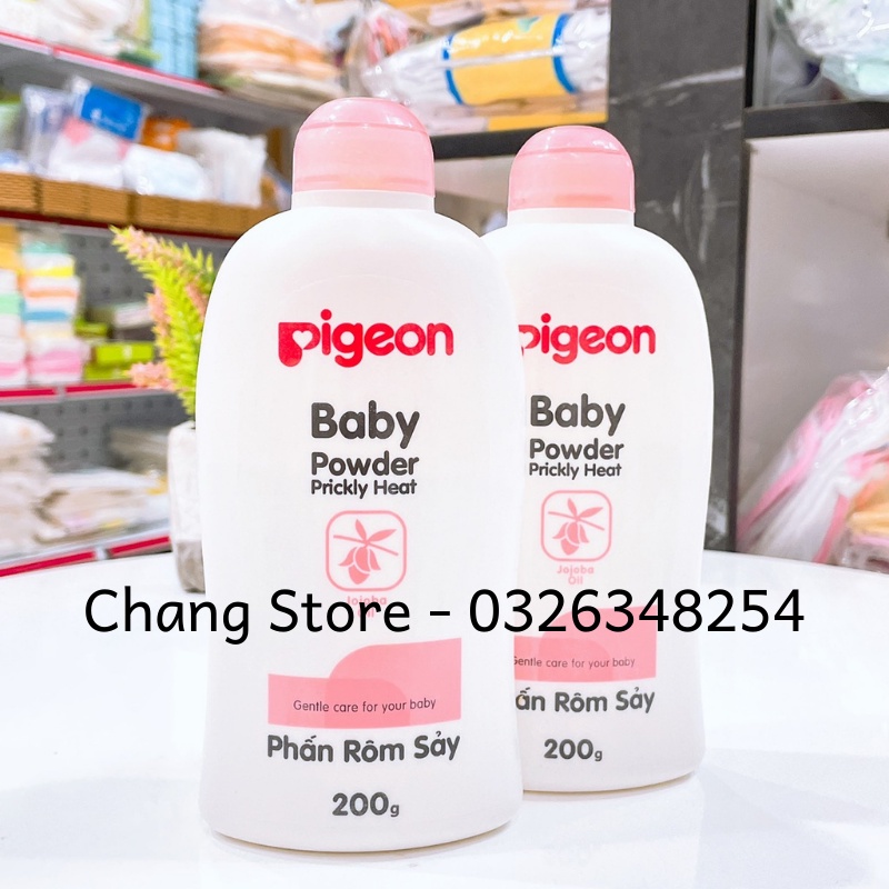 Phấn Ngừa Rôm Sảy Pigeon Nhật Bản 200Gram Cho Bé Sơ sinh