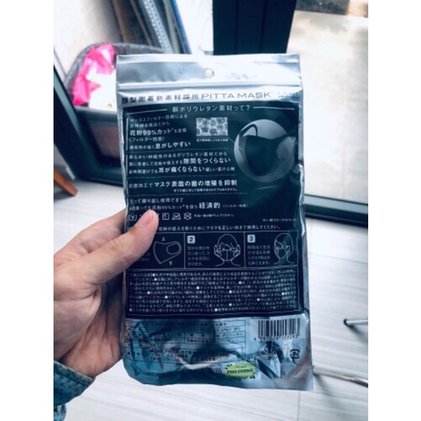 Khẩu trang PITTA MASK chính hãng 3chiếc- nội địa Nhật | BigBuy360 - bigbuy360.vn