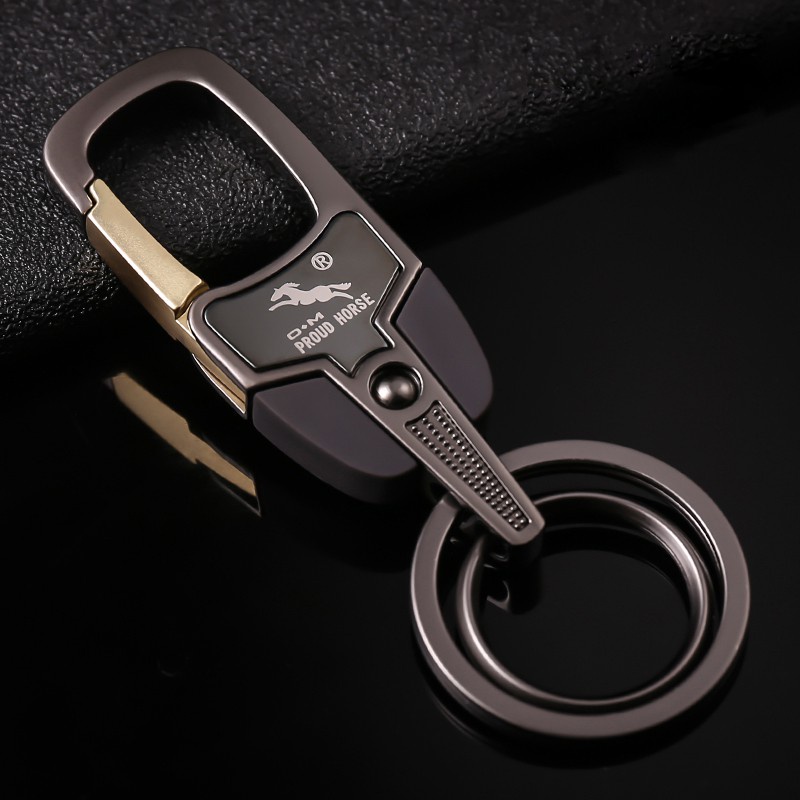 Móc khoá ô tô xe máy Proud Horse OM024 cao cấp cực đep và sang trong cứng cáp