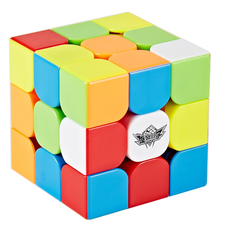 đồ chơi Rubik 3x3 Cyclone boys - Rubik Màu Liền Khối, Quay Trơn Mượt, bẻ góc cực tốt