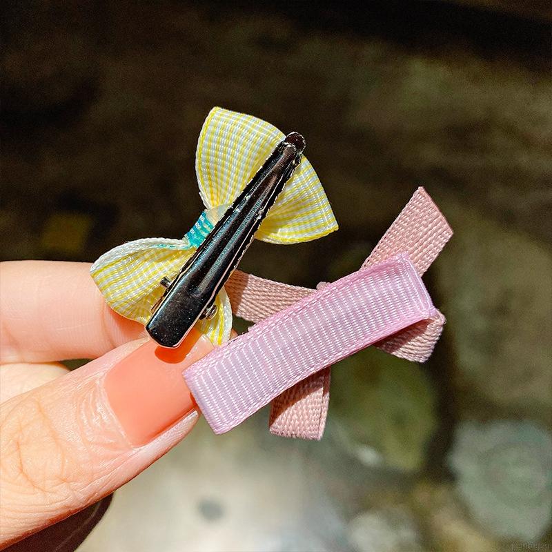 Set 10 Kẹp Tóc Kiểu Dáng Hoạt Hình Dễ Thương Cho Bé Gái