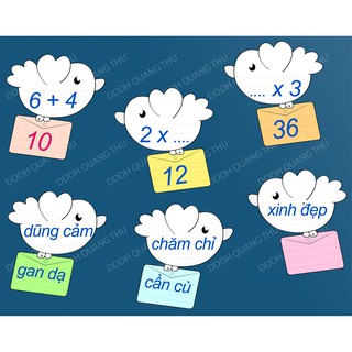 [Đồ dùng dạy học] Chim đưa thư