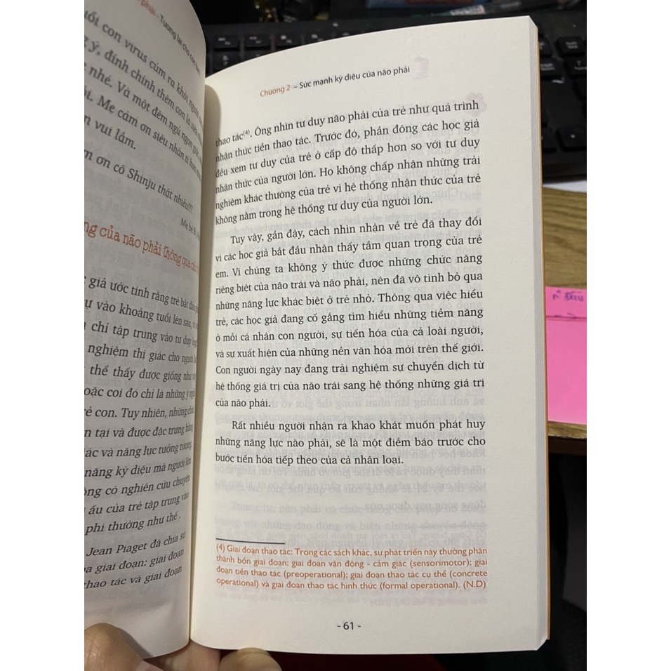 Sách - Combo Giáo dục não phải tương lai cho con bạn + Bí ẩn của não phải - Tặng kèm bookmark