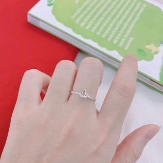 Nhẫn bạc nữ | Nhẫn vương miện nhỏ