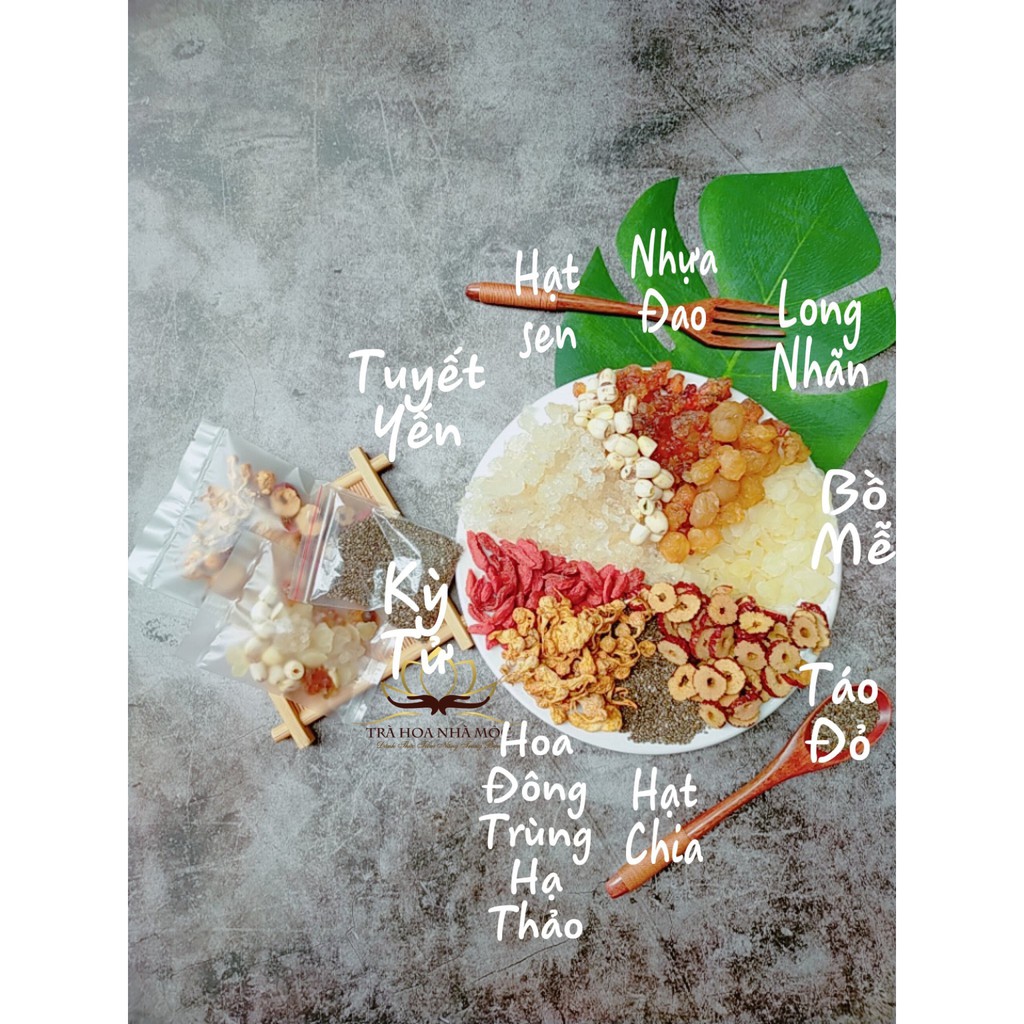 Chè Dưỡng Nhan Tuyết Yến (set 5 gói chỉ với 150k)